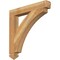 Ekena Millwork Thorton Arts & Crafts Rough Sawn Bracket, Western Red Cedar, 4"W x 30"D x 30"H BKT04X30X30THR03RWR - alternate 1